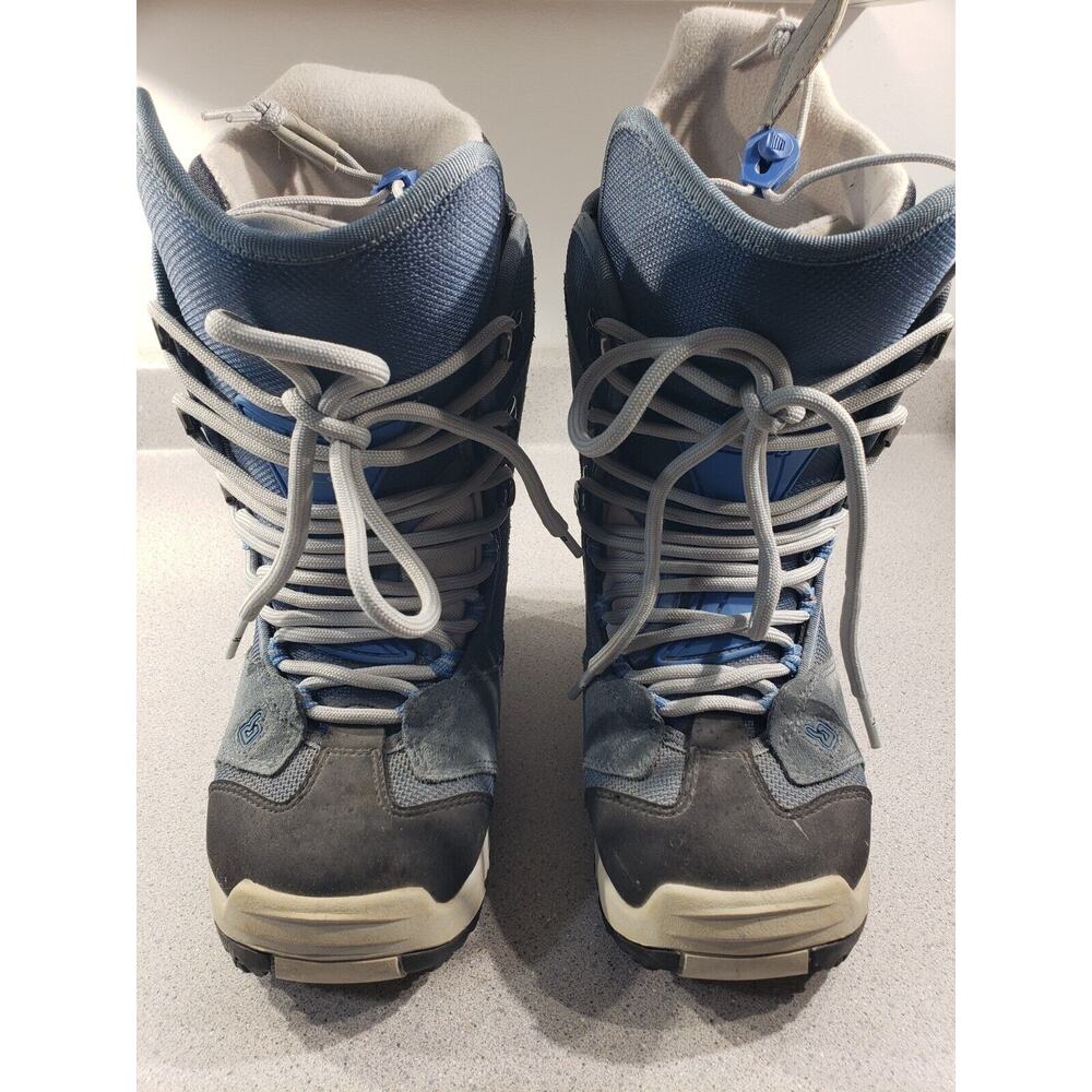 Vintage Burton Ruler 77 Snowboard Boots Women's 7 Blue Outdoor Athleisure